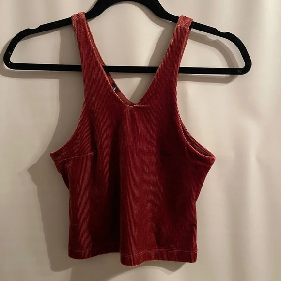Out From Under (Urban Outfitters) Velvet Ribbed Tank - Picture 2 of 4